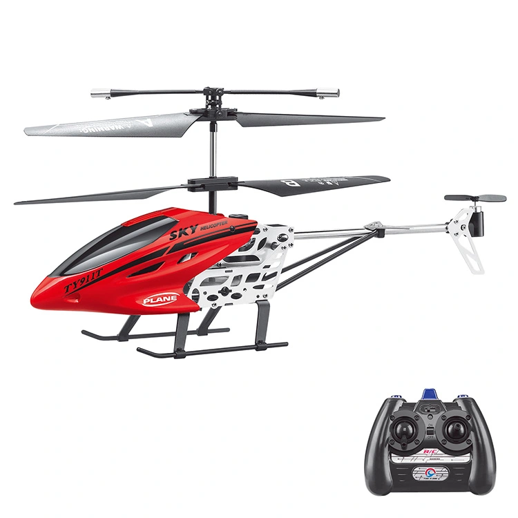 Helikopter RC giroskop logam 3.5 saluran