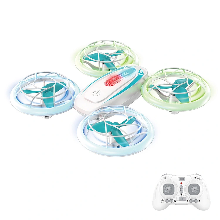 Pencahayaan Warna-warni Mainan RC Quadcopter